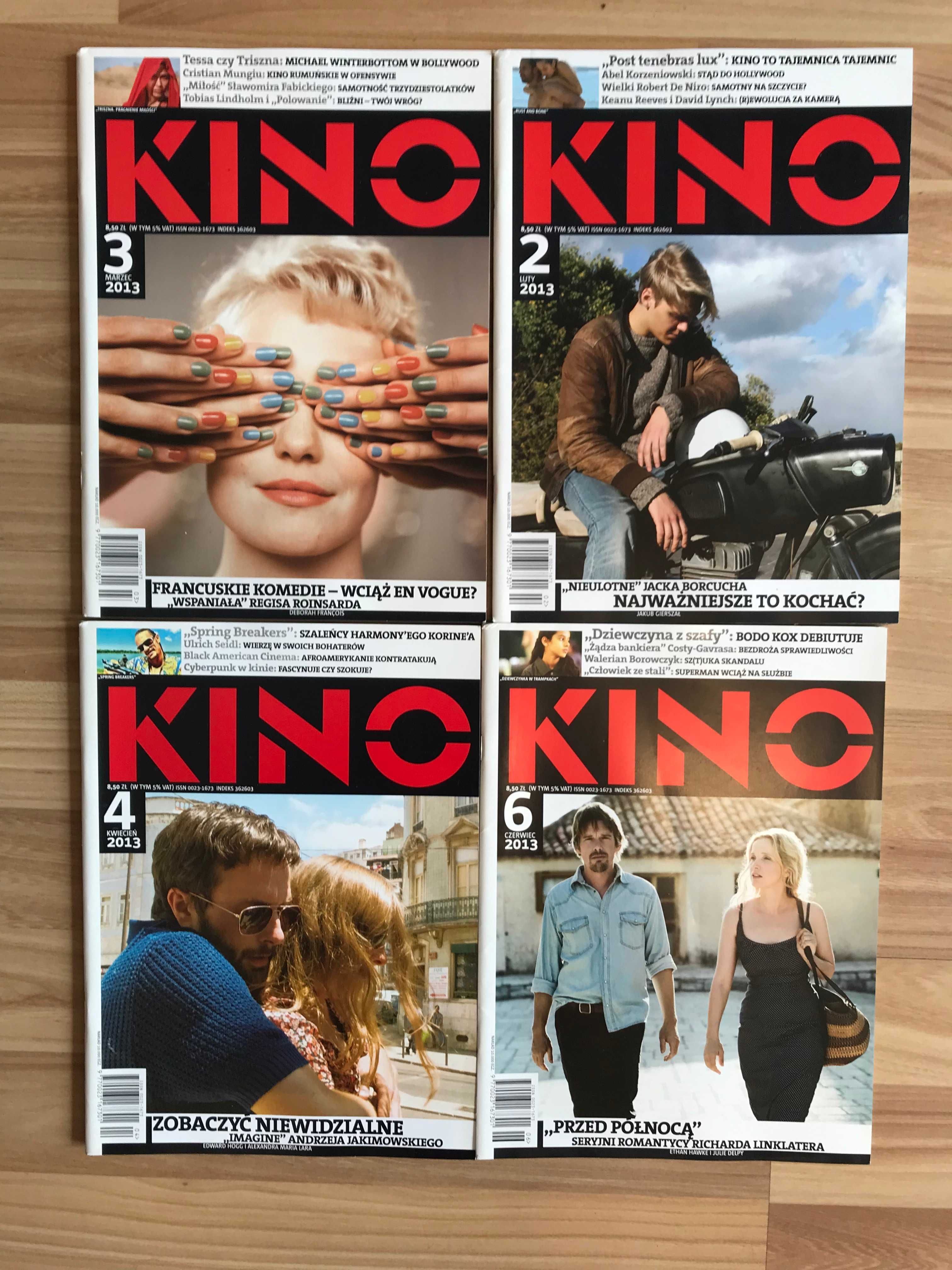 Magazyn filmowy KINO 2013 niepełny rocznik - 2,3,4 6, 9, 10, 11 FILM