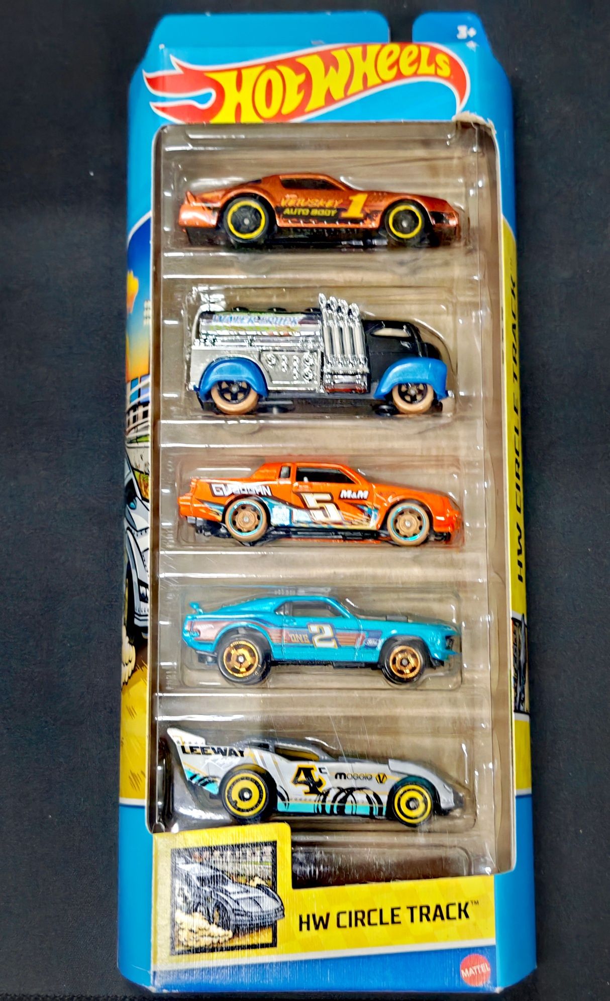 HW Circle Track 5pack hot wheels