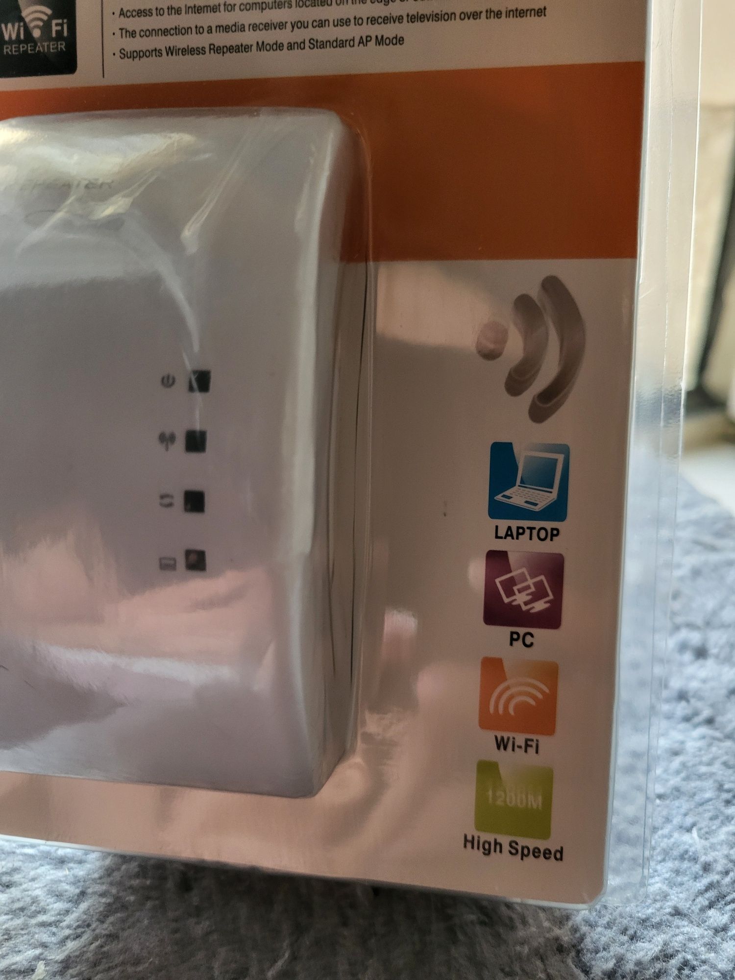 Bezprzewodowy wzmacniacz Wi - Fi