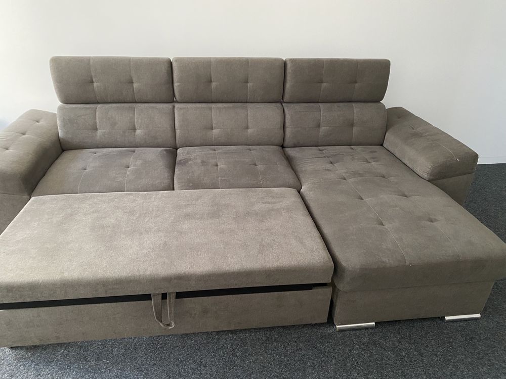 Sofá chaise longue com Sofa Cama