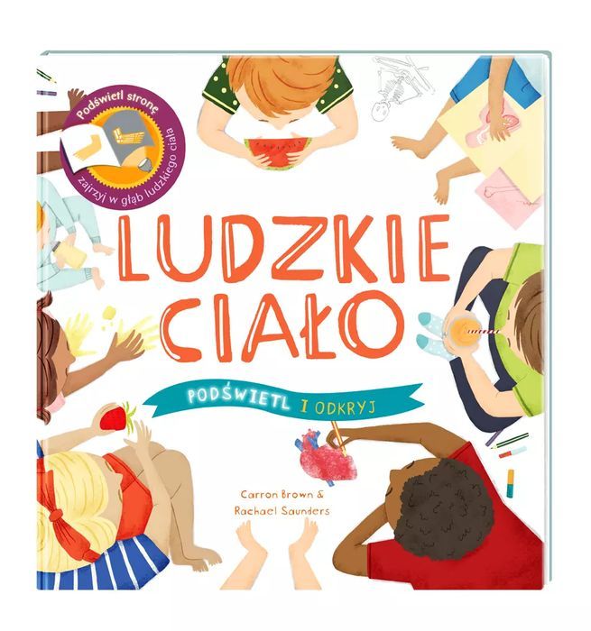 Podświetl i odkryj. Ludzkie ciało. Api Papi