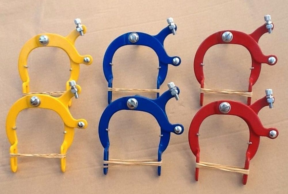 Pinças de travão para bmx lacadas