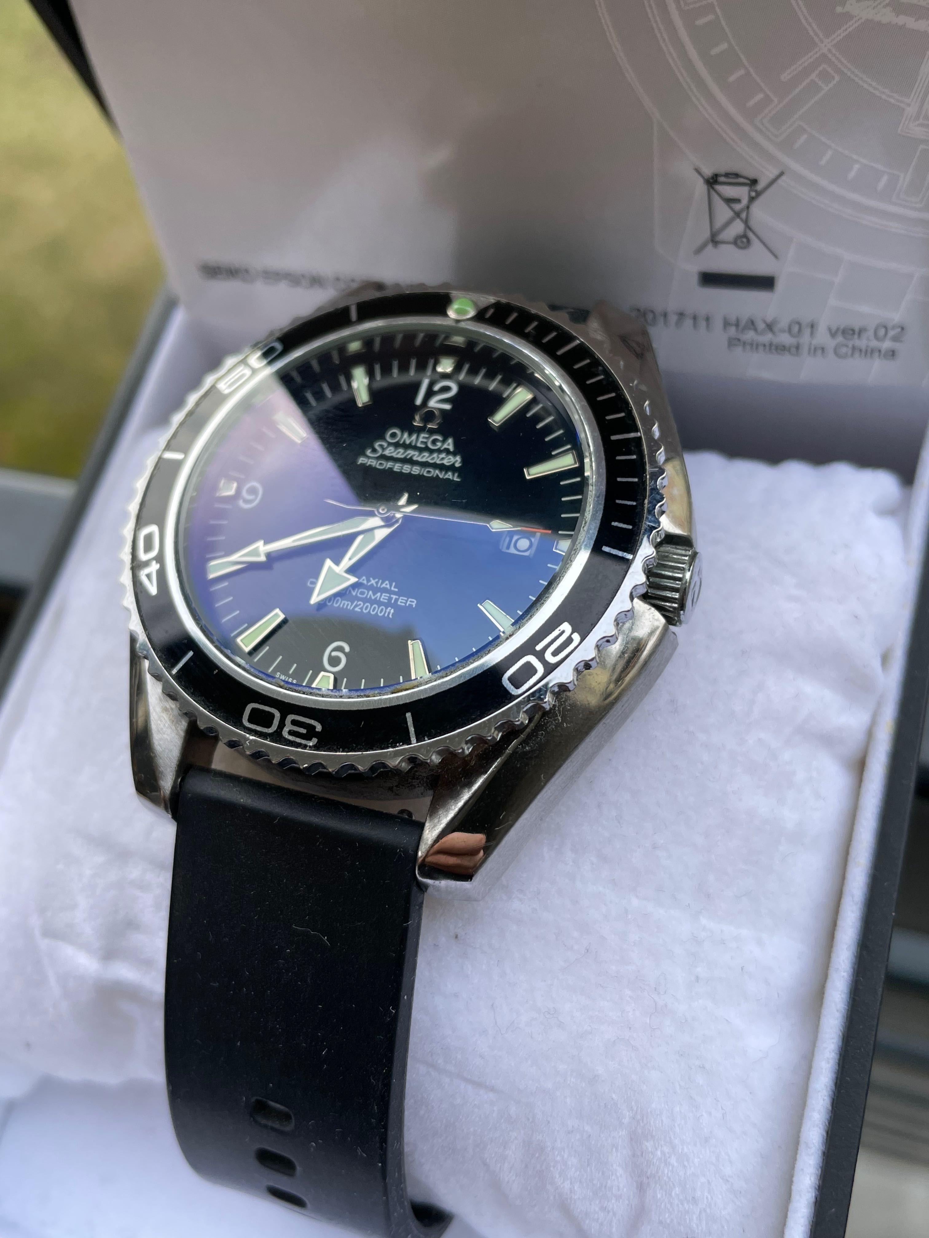 Zegarek Automatyczny Omega Seamster Ocean 600m/GW/Wys!