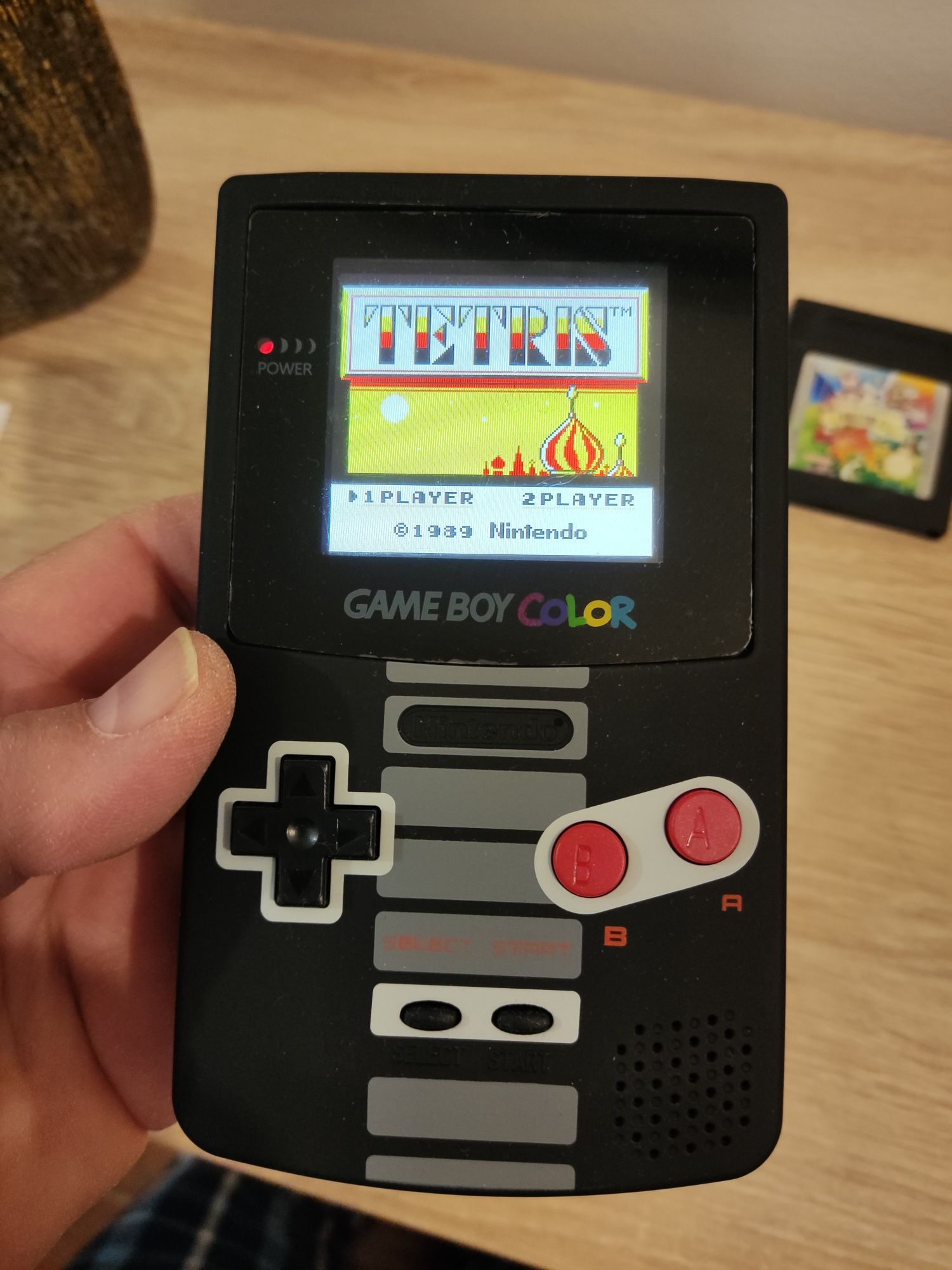 Game Boy color versão NES ecrã IPS iluminado e 3 jogos