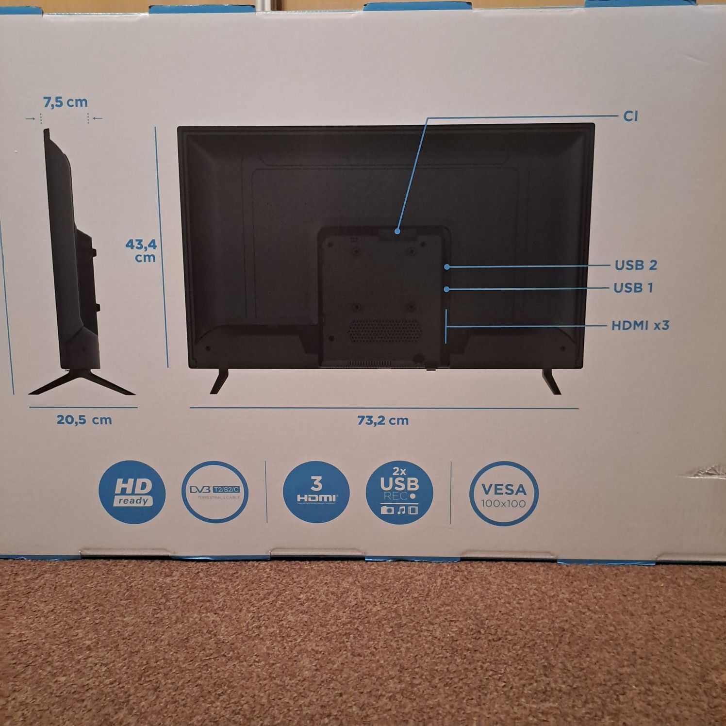 Telewizor  LED 32"