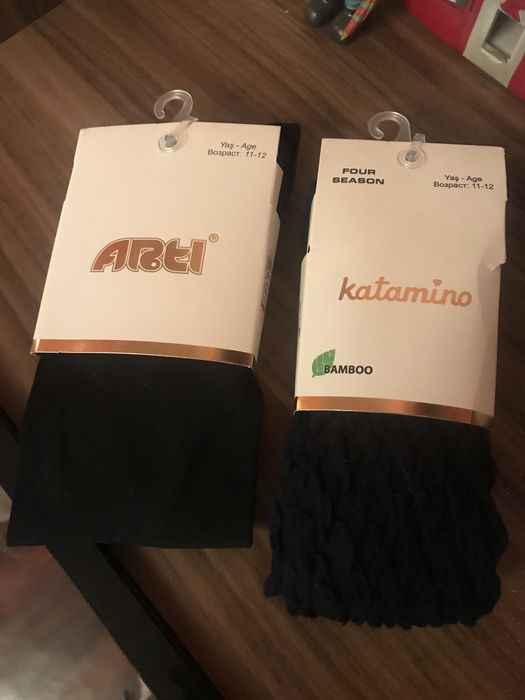 Колготки  для девочки Kataminо и Arti ( Турция) цена за 2 пары