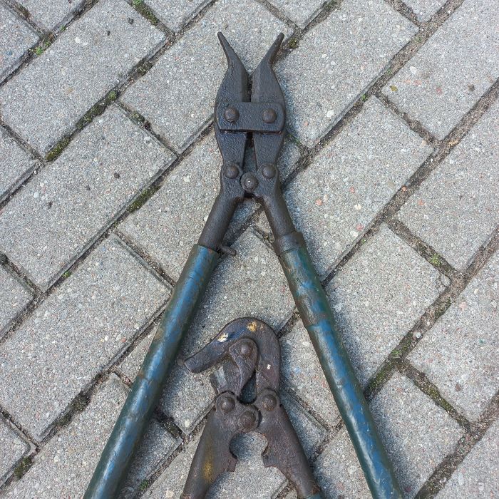 Nożyce poniemieckie do zasieków.  Wermacht.