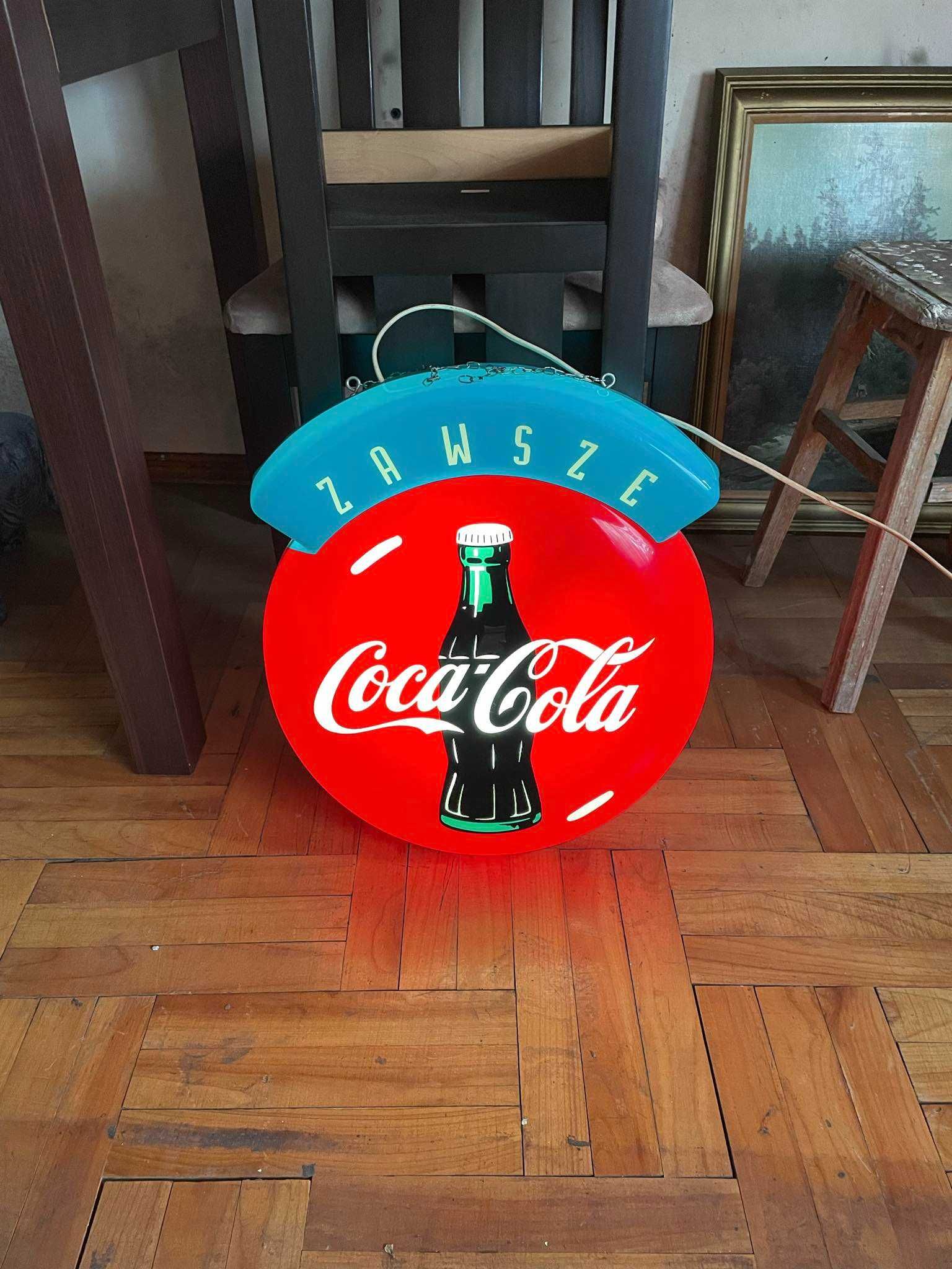 Lampa szyld  Coca Cola