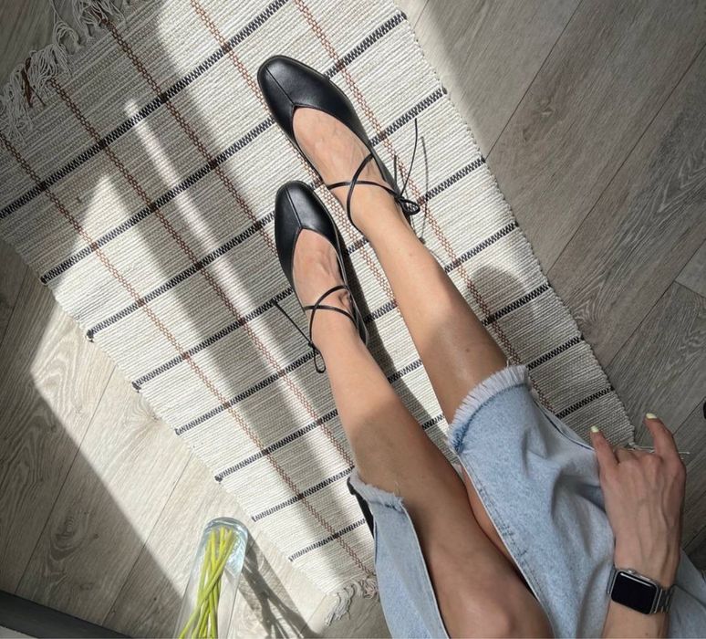 Балетки шкіряні тренд 2025