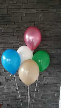 Pompowanie balonów helem, urodziny,  chrzest, komunia