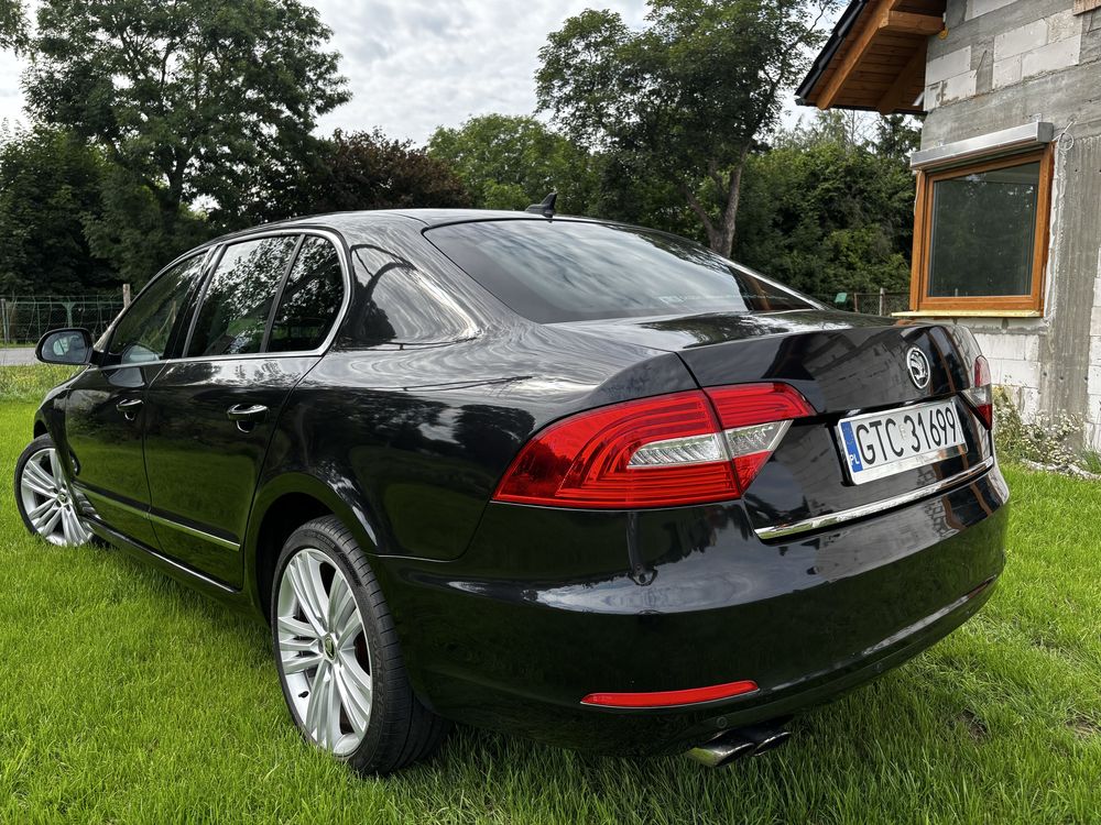 Skoda superb II Fl 2.0 TDI 140 km 2015 r DSG stan bdb