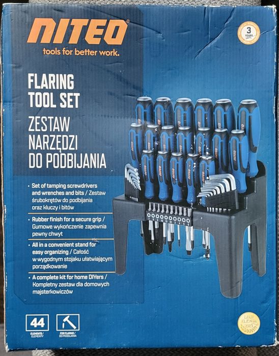 Nowy Zestaw narzędzi do podbijania Wkrętaki Śrubokręty