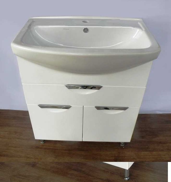 Новая элитная тумба в ванну в комплекте с умывальником (раковиной).