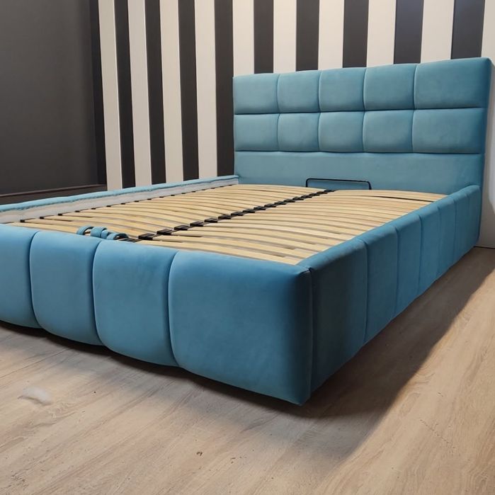 ЯКІСНІ М’які ліжка під замовлення | Будь-які розміри та тканини