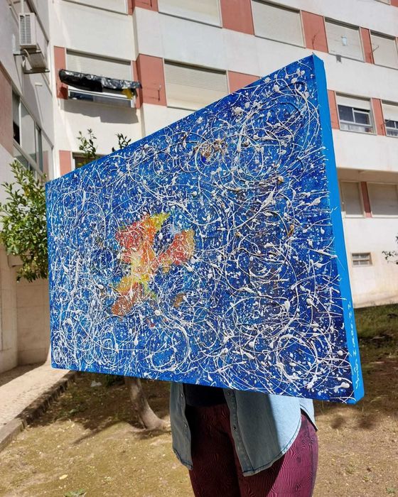 Arte abstrata - Inês Zorro - Técnica Mista