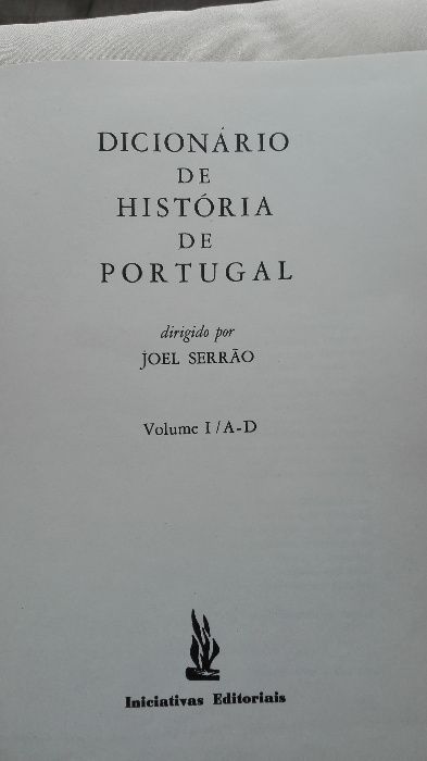 Dicionário de História de Portugal - Joel Serrão