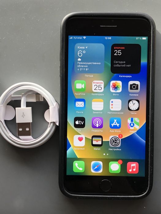 Iphone 8 plus 256gb neverlock, акб 100%