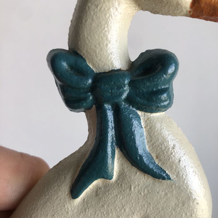 Фіксатор для дверей чугун вінтаж качка