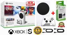 Xbox Series S 512GB SSD + pad + play charge + hdmi + gwara do 11.04.27
