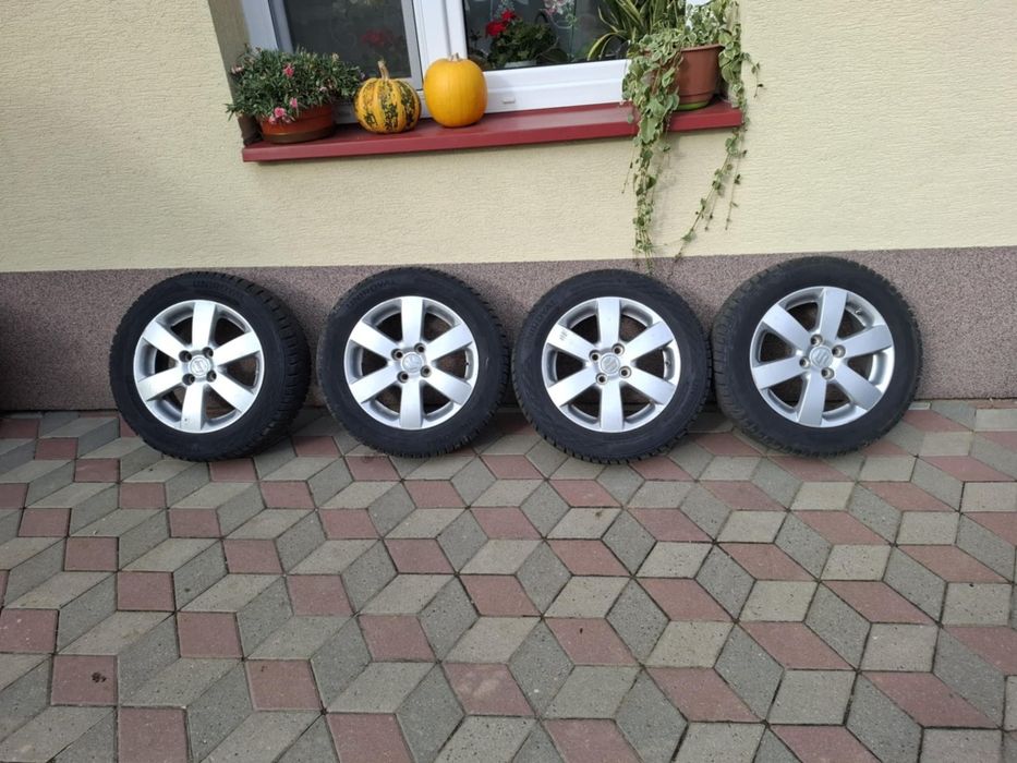 Alufelgi z nowymi oponami zimowymi