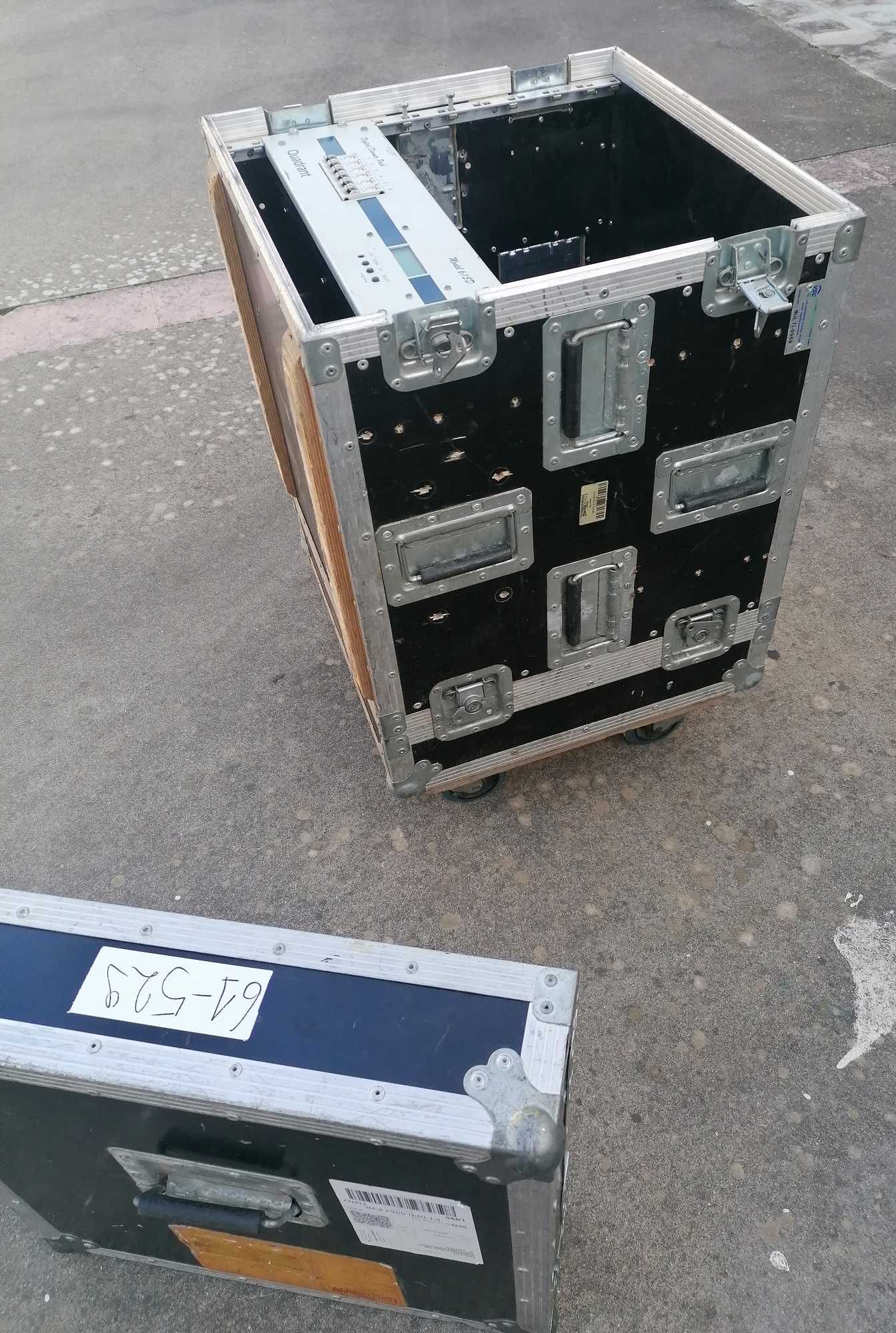 flightcase 11 U rack