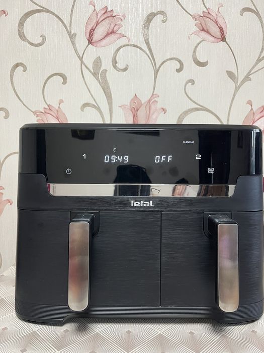 Мультипіч (Аерогриль) TEFAL Dual Easy Fry XXL EY9428E0