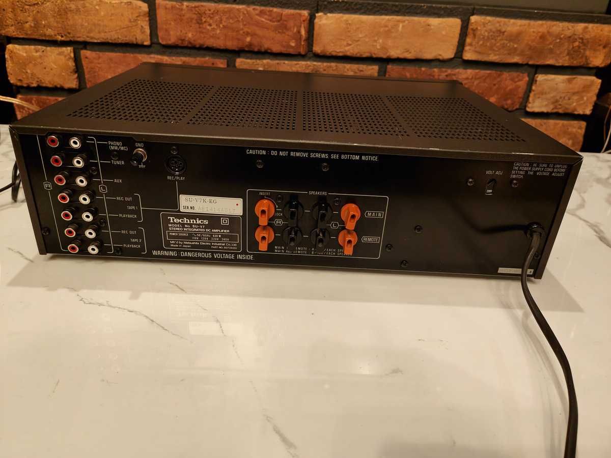 TECHNICS SU-V7 ! Uszkodzony ! Do naprawy lub na części