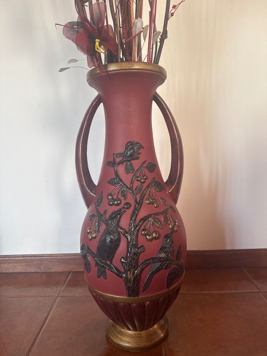 Jarra decoração com flores