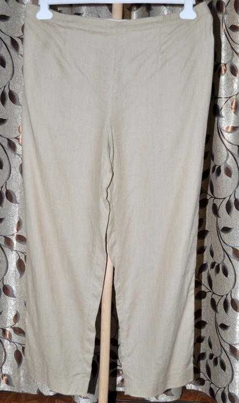 Льняные  брюки Мarina rinaldi, 54-56 р.