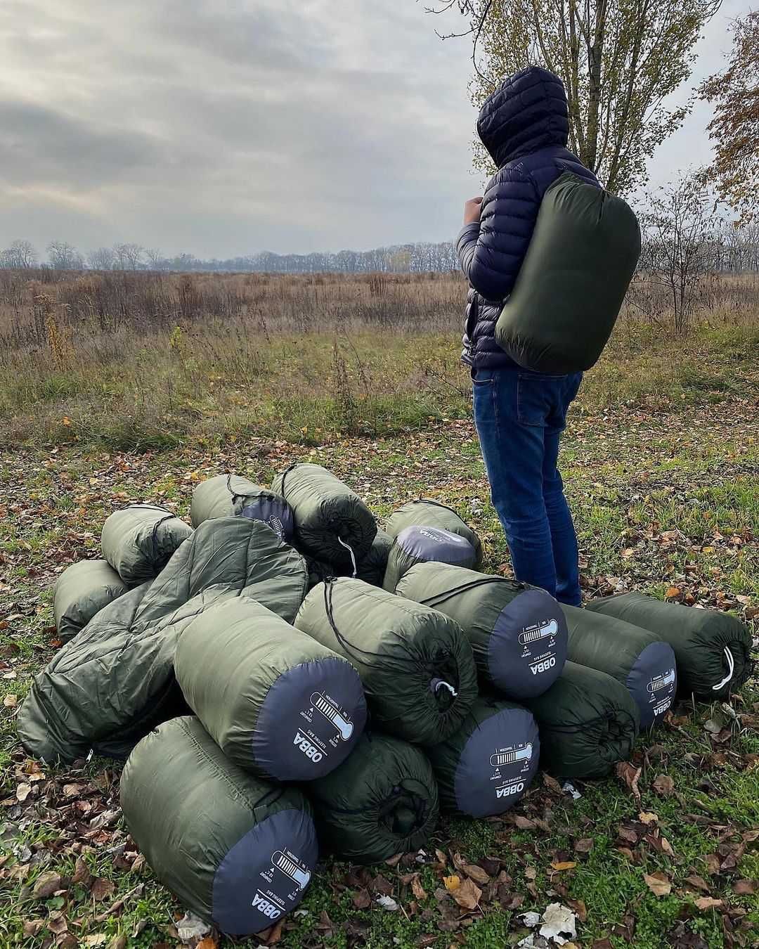 Зимовий теплий тактичний спальний мішок, спальник! Є опт, гурт