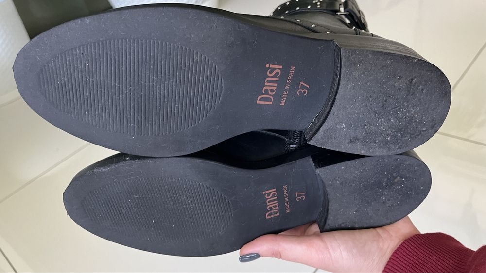 Броги/черевики/напівчоботи зі шкіри Dansi