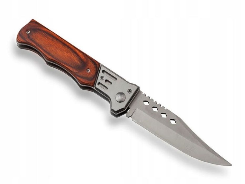 Nóż sprężynowy scyzoryk składany Finka pokrowiec