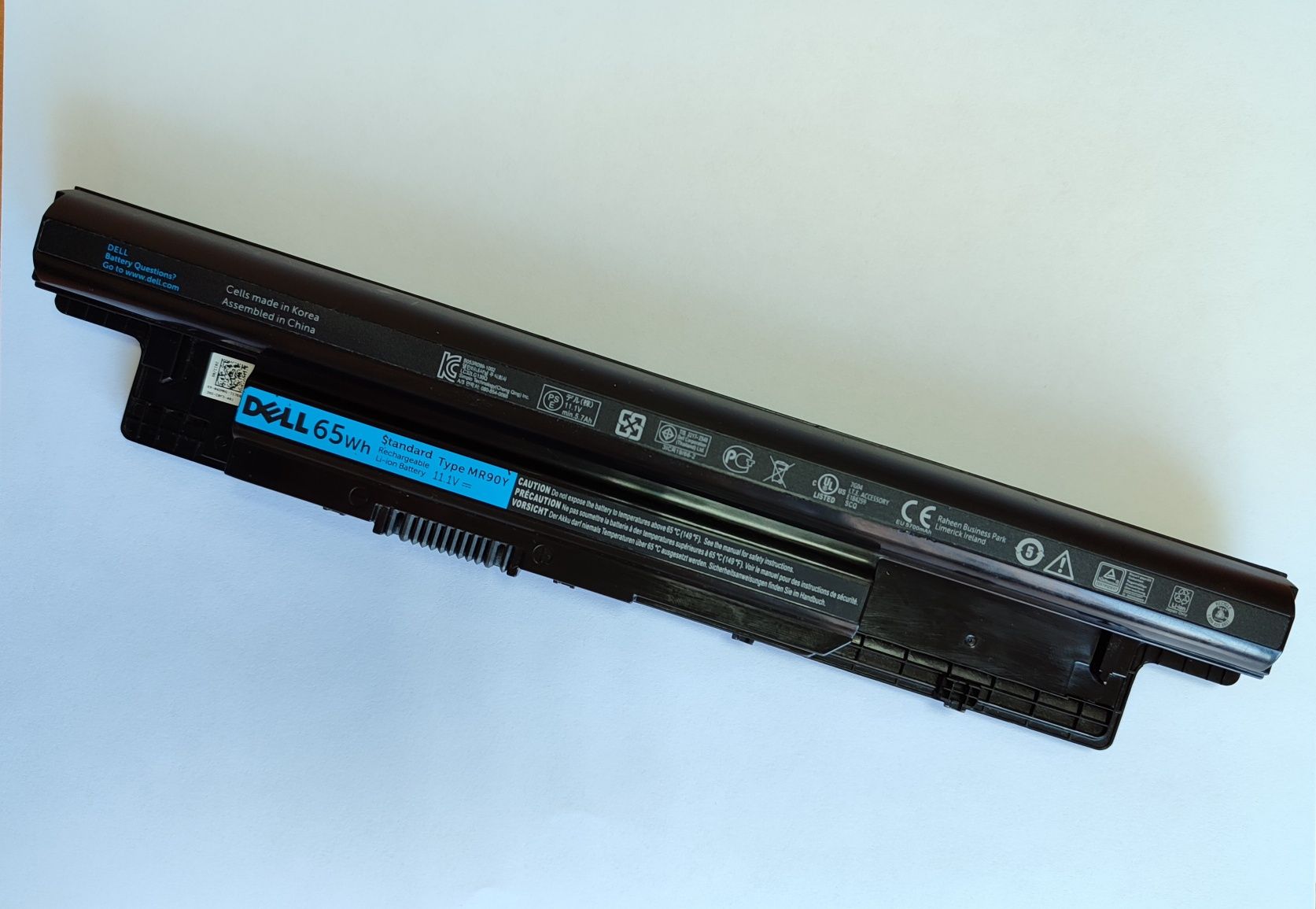 Аккумуляторная батарея для ноутбука Dell MR90Y 11.1V 5700mAh