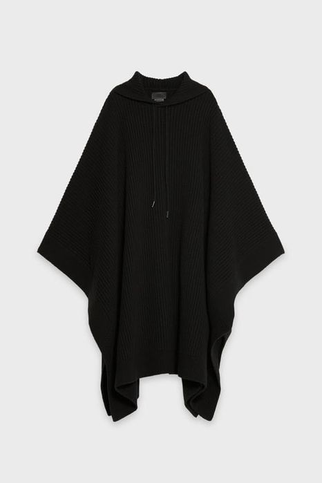Вовняний кейп пончо ZARA & Steven Meisel