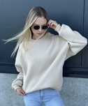 Bluza damska Basics beżowa ocieplana r.XL wysyłka24h