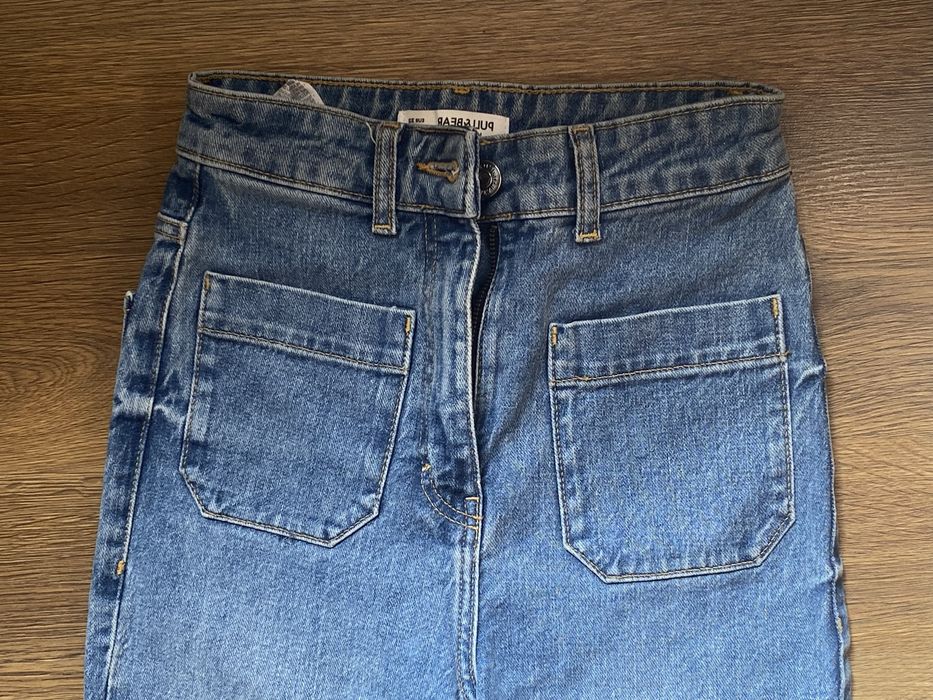 джинсы клеш pull & bear