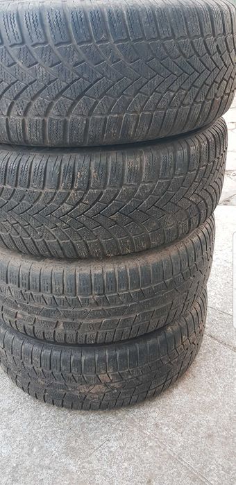 Koła Felgi Stalowe 17CALI Opony BRIDGESTONE 225/55R17 Zima Espace 4