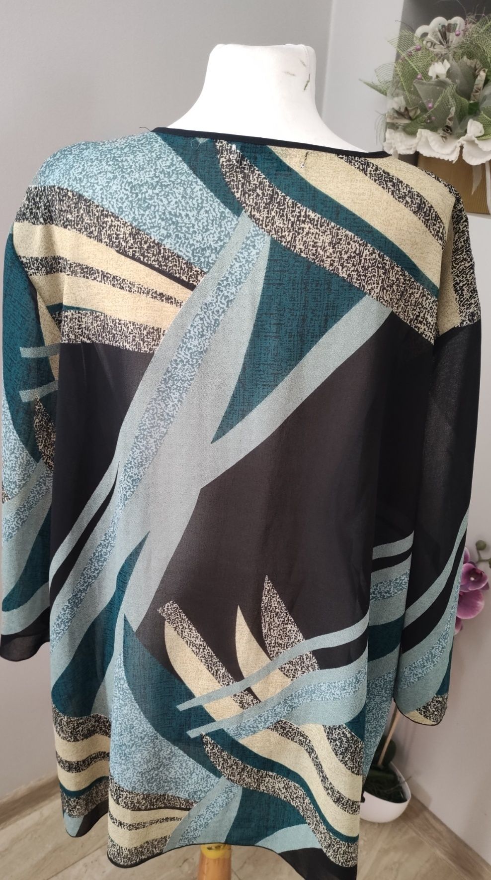 Tunika koszulowa luźna plus size 4xl 5xl