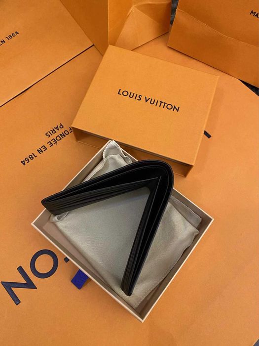 Nowa męska portmonetka Louis Vuitton z etui na karty