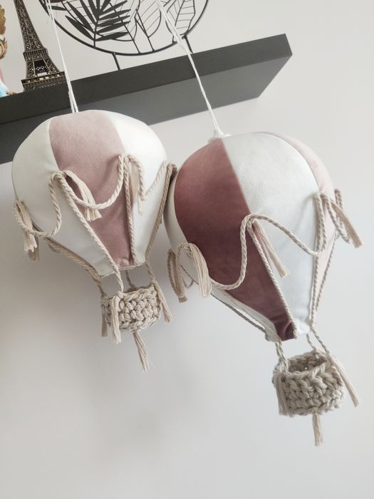 Zestaw baloników dekoracyjnych róż i pudrowy róż