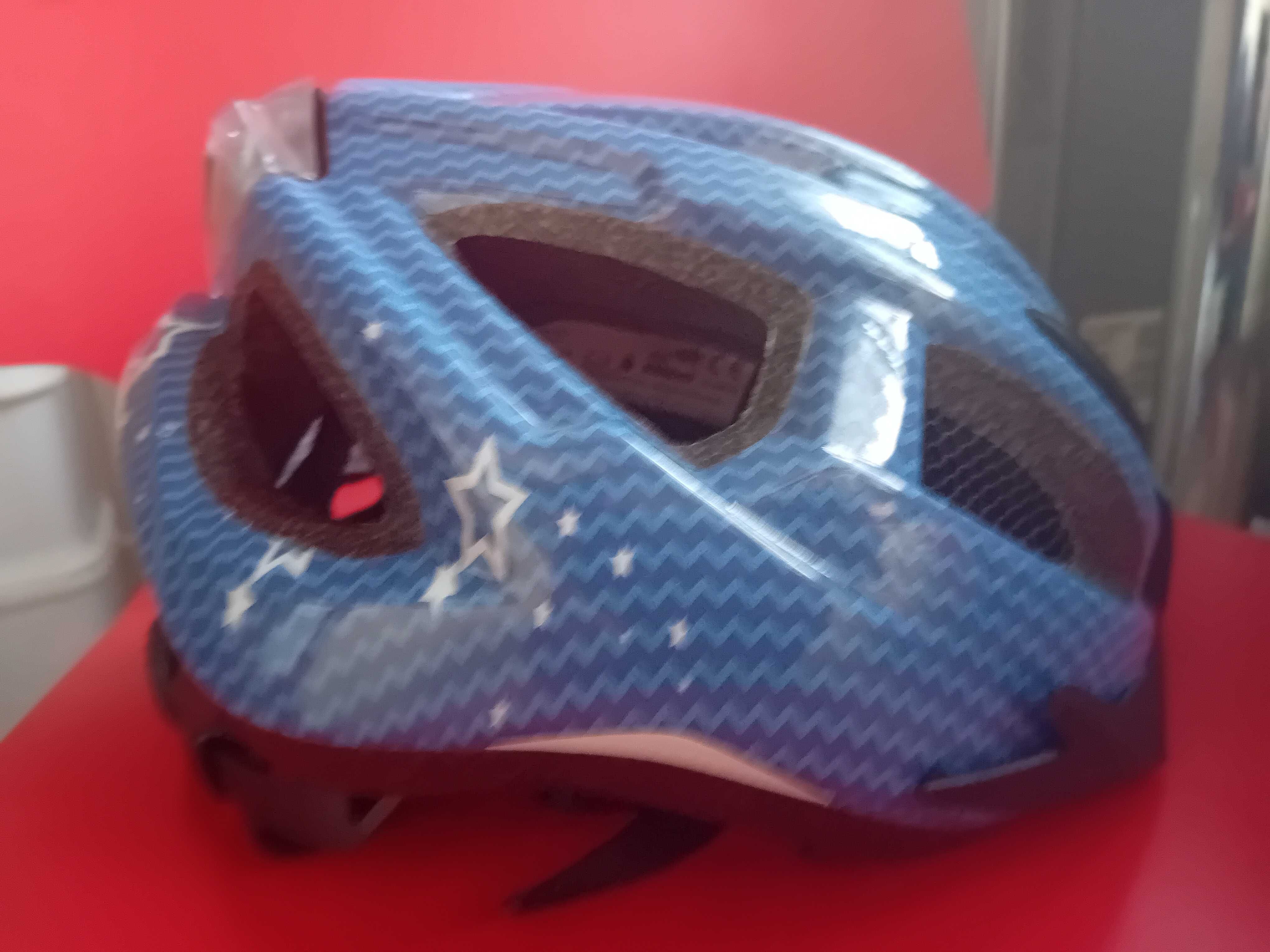 Kask rowerowy dziecięcy regulowany 48-52 cm w opakowaniu