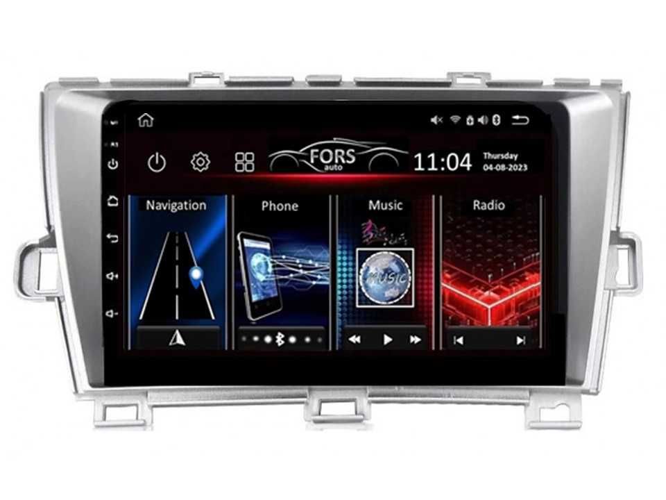 Radio samochodowe Android Toyota Prius (9", LHD, silver) 2009.-2013