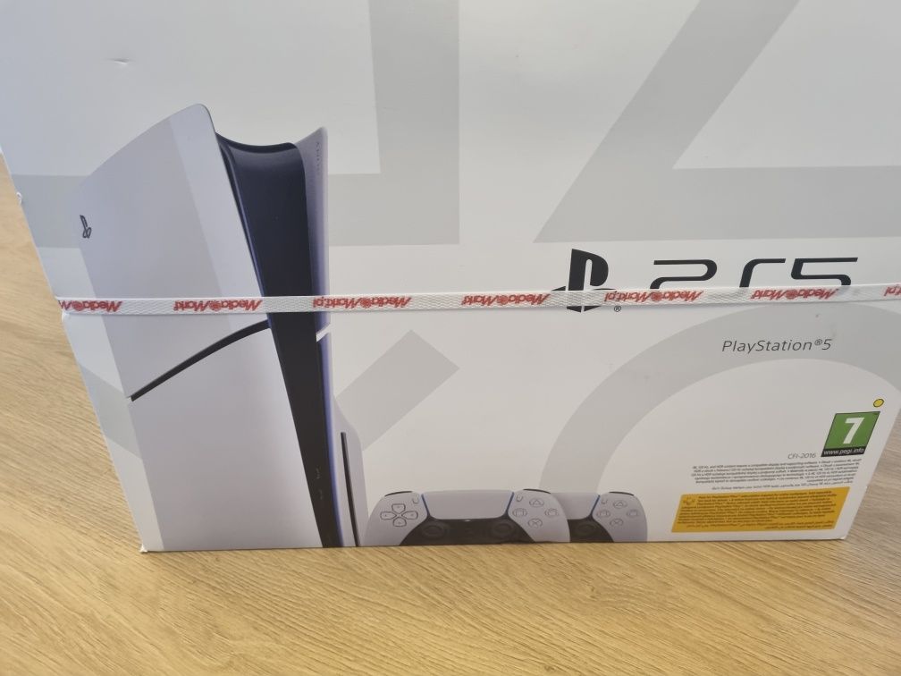 Nowa PlayStation 5 SLIM 2x pad pewniak napęd d chassis