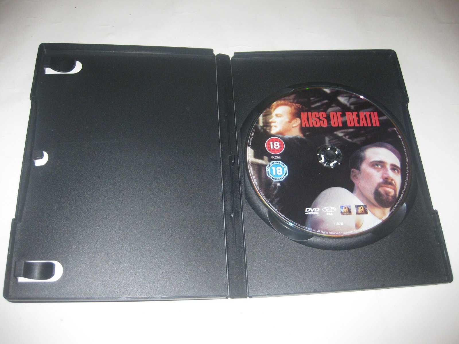 DVD "Beijo da Morte" com Nicolas Cage