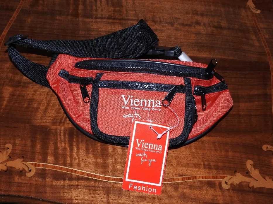 Nowy pas biodrowy / saszetka " Vienna waits for you" - Wiedeń