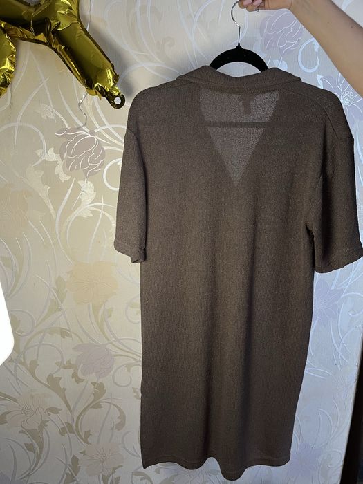 Шоколадна вʼязана Сукня H&M