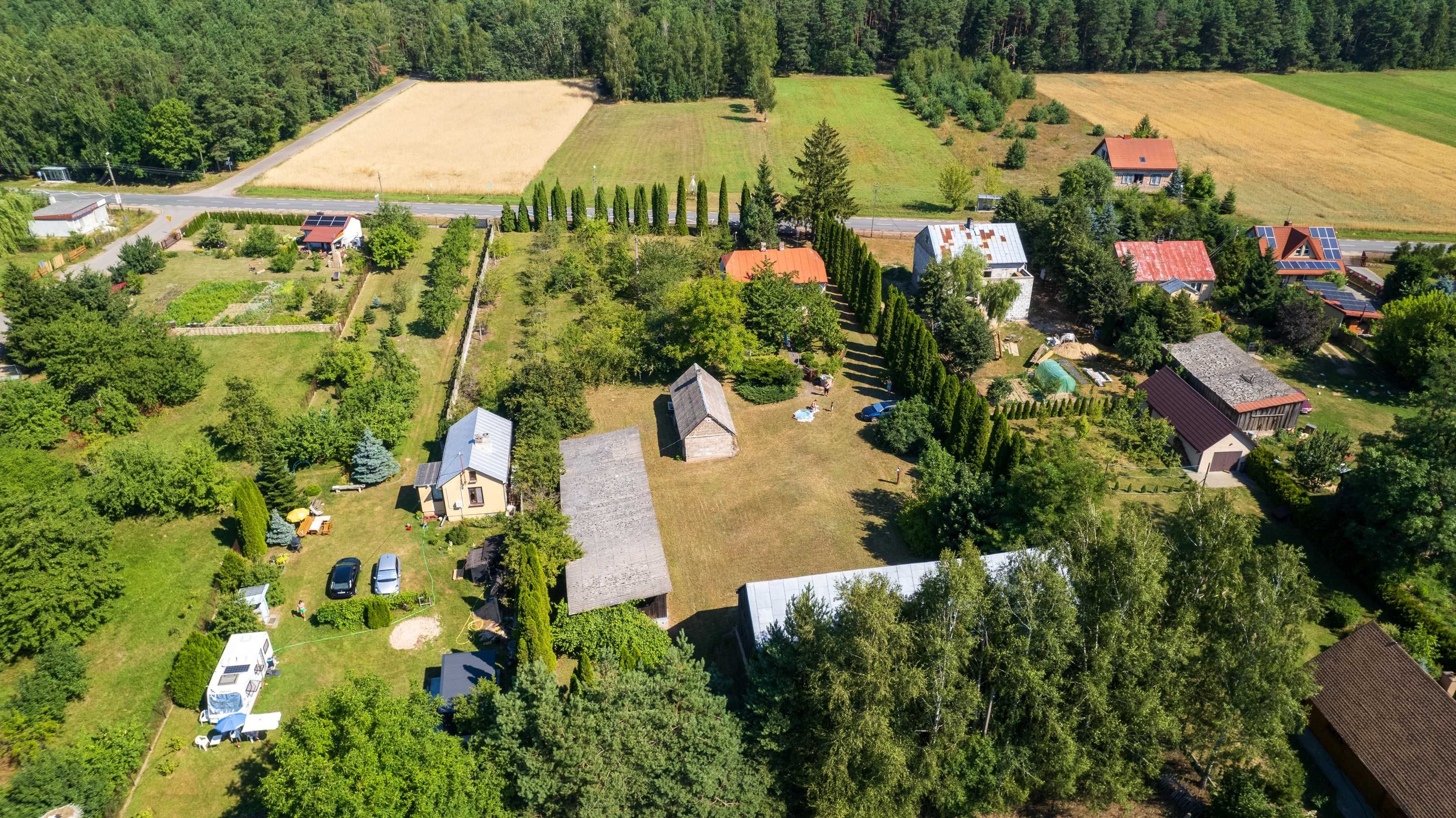 Duża działka siedliskowa nad Bugiem