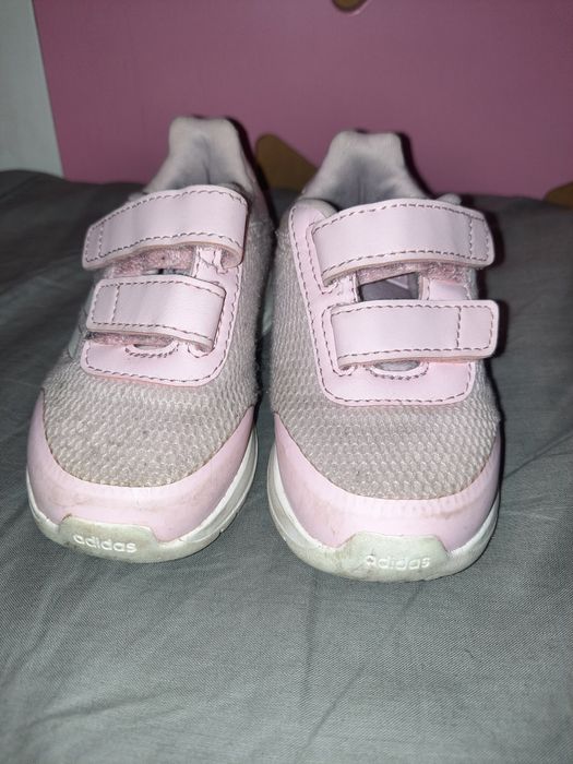 Buty adidasy różowe roz 22 dla dziewczynki  Marka adidas