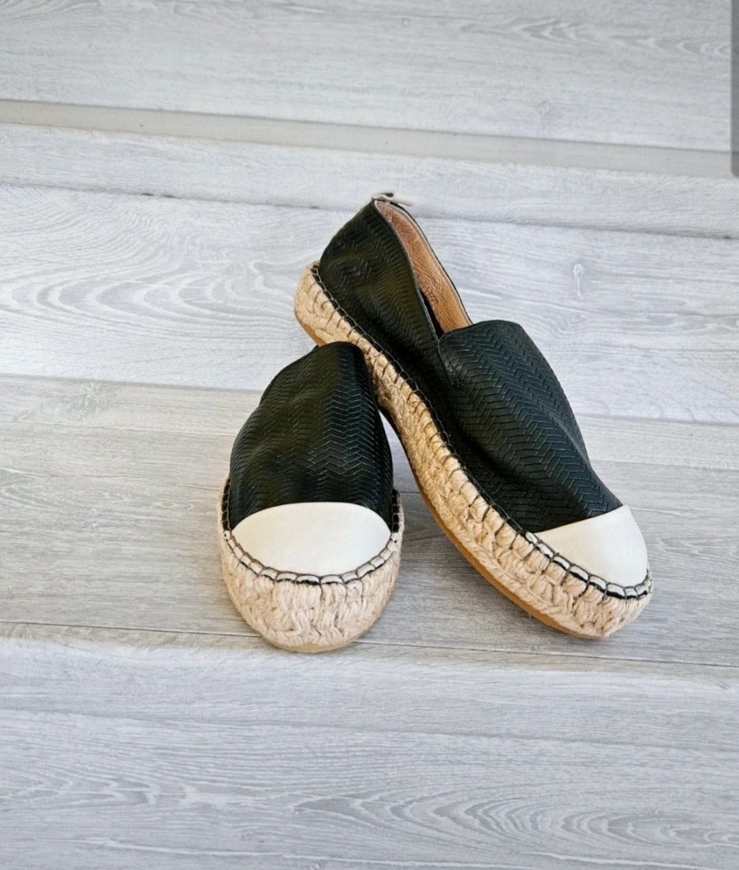 Nowe skórzane espadryle 41 Royal Republiq