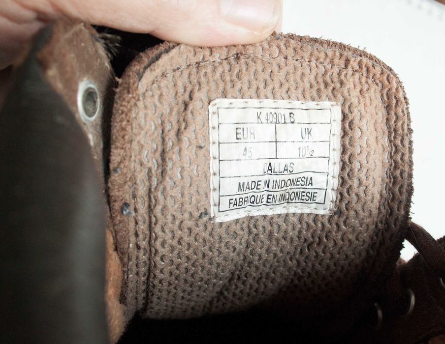 Ботинки кожаные мужские Kappa (Каппа). 45 р. Черевики чоловічі.